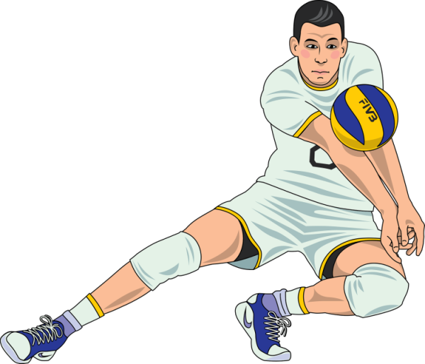 Рисунок на тему волейбол