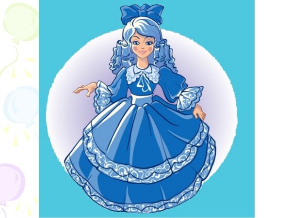 Мальвина рисунок