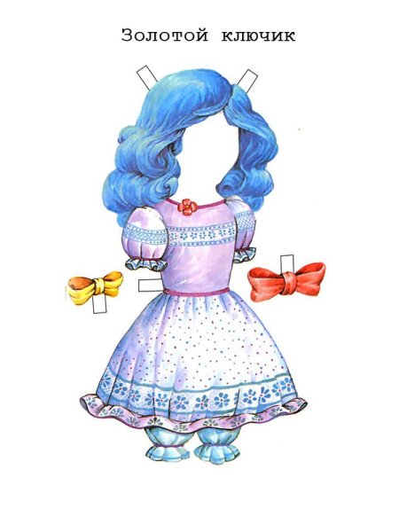 Рисунок Мальвины