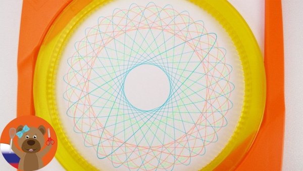 Спирограф своими руками с детьми