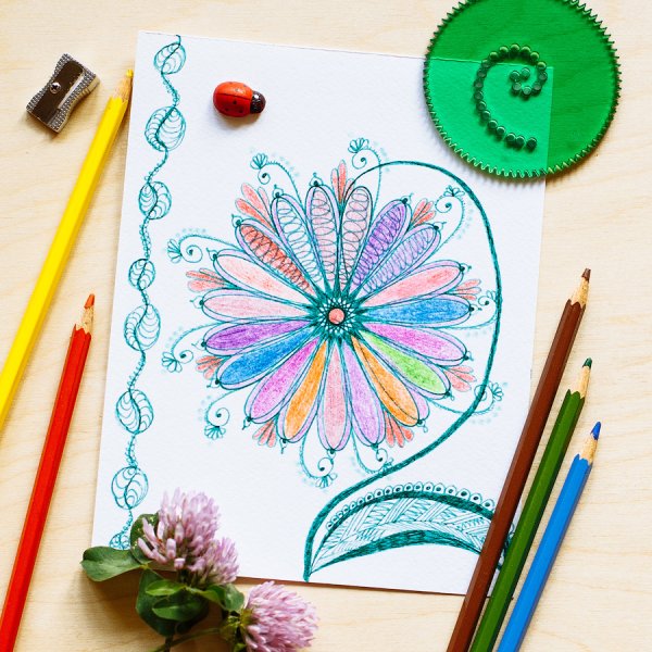 Рисунки спирографом