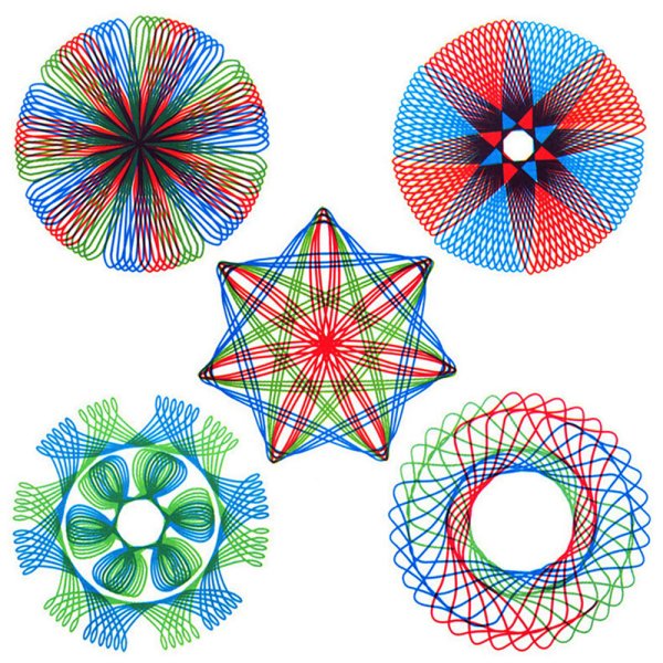 Картины спирографом