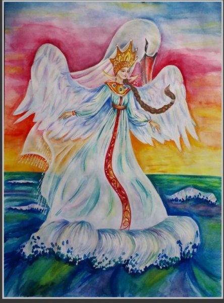 Царевна лебедь Пушкин