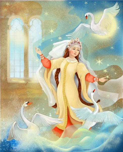 Царевна лебедь Дисней