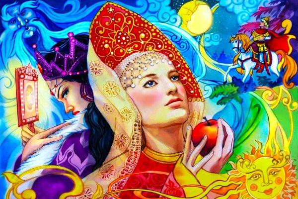 Иллюстрации к сказке Пушкина о мертвой царевне