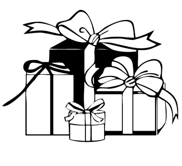 Рождественские раскраски