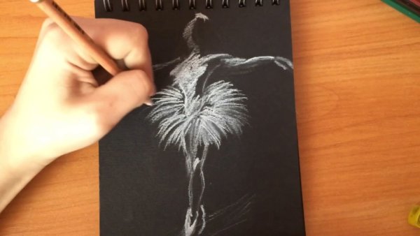 Красивые рисунки на весь лист легкие