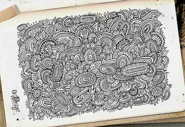 Узоры простые и красивые