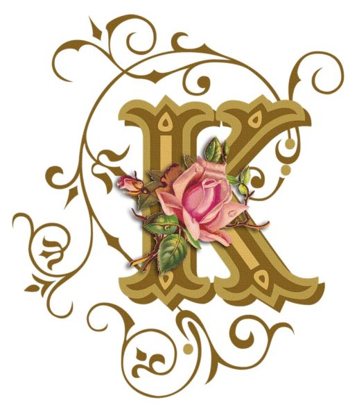 Красивые Винтажные буквы