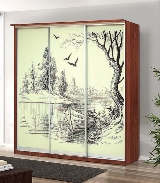 Шкаф купе Рамир пескоструй