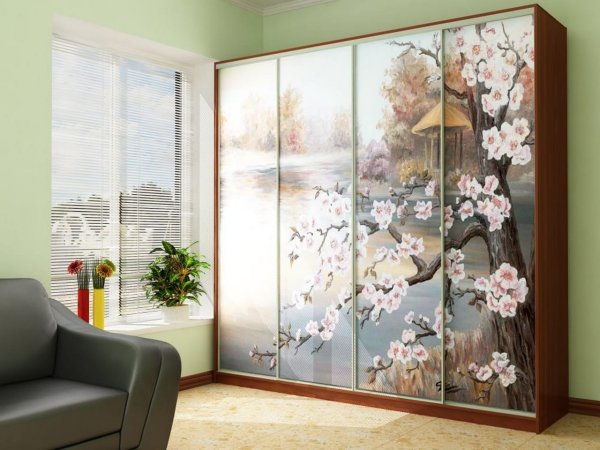 Рисунки на стекле