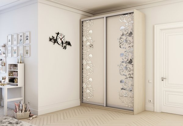 Пескоструй на шкаф купе