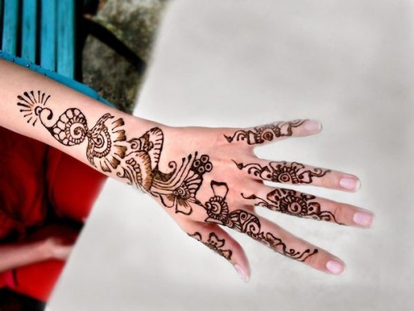 Узоры на руке