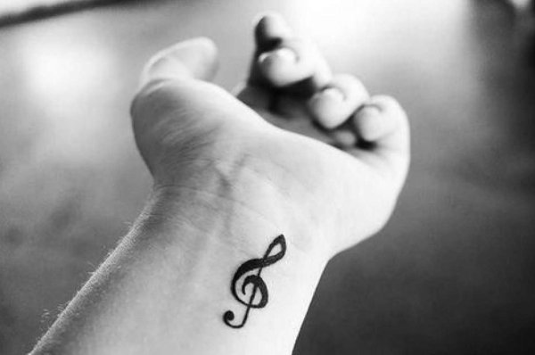 Лёгкие тату для девушек