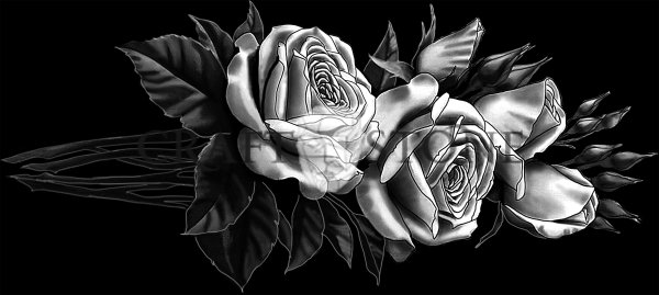 Розы для гравировки