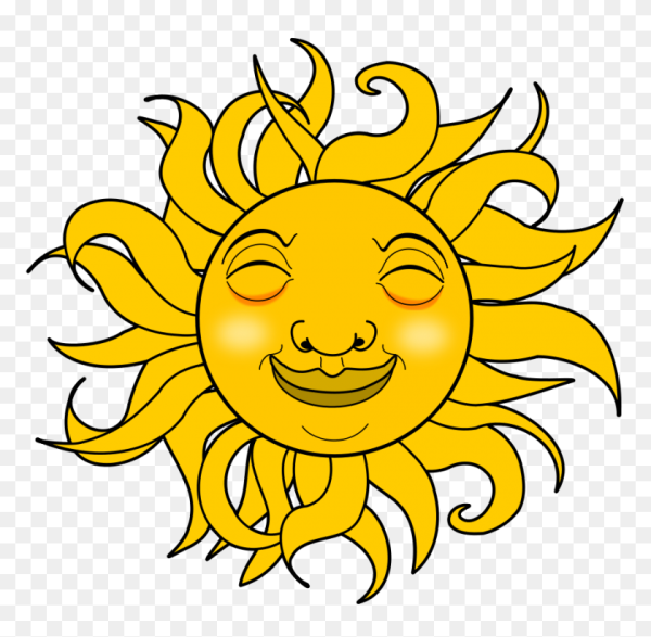 Солнце рисунок