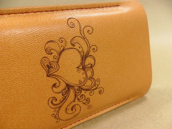 Стиль Шеридан тиснение на коже