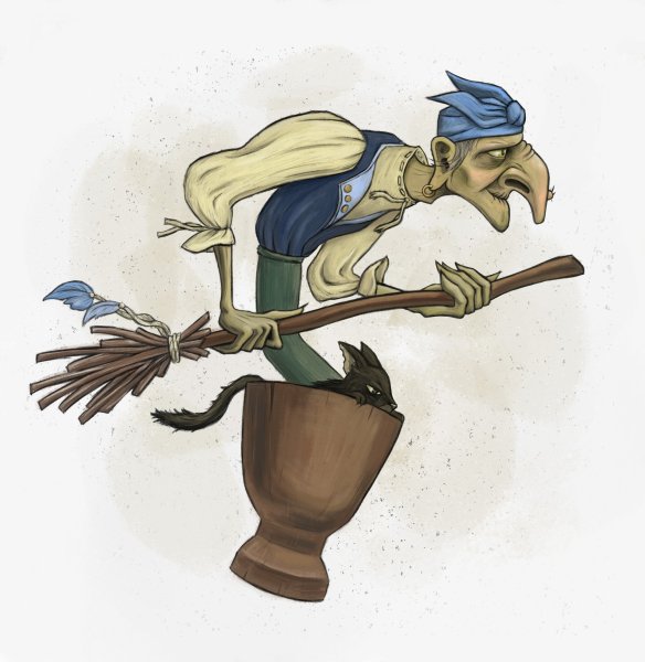 Барток великолепный баба Яга ступа