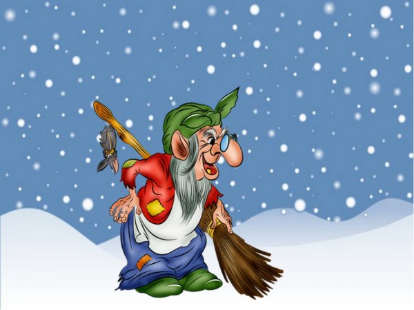 Баба Яга ступа избушка