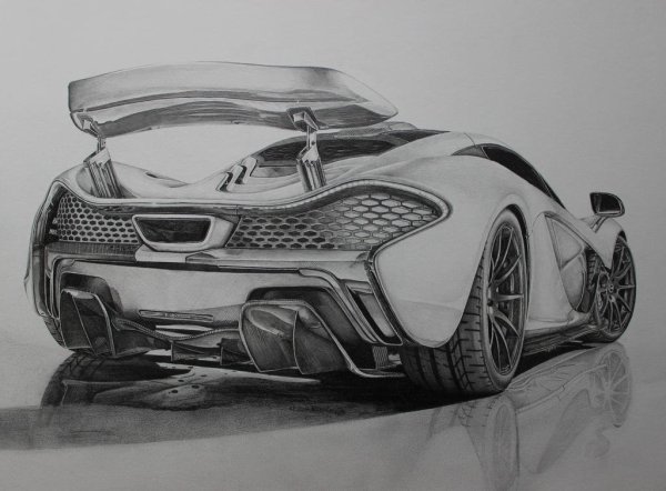 Скетч MCLAREN p1
