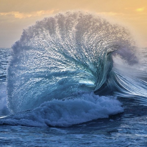 Гавайи волны океан