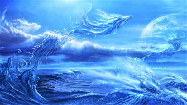 Красивые рисунки воды