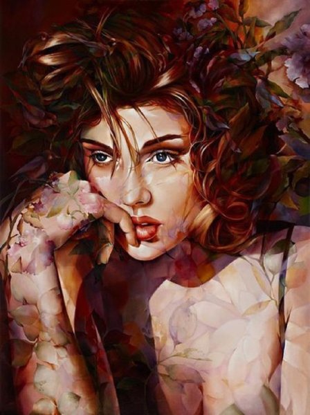 Китайская художница Венди Энджи