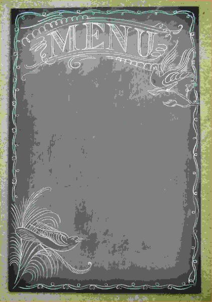 Рамки для меню ресторана