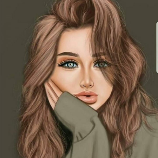 Красивые девушки мультяшные