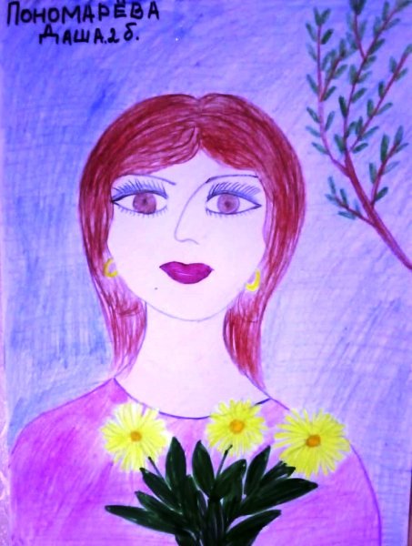 Мама в деле рисунки