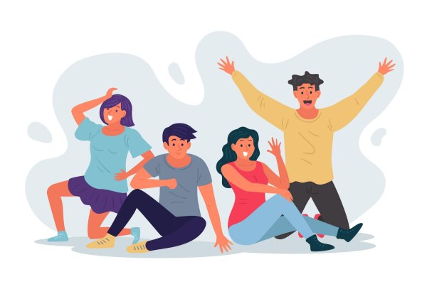 Молодежь мультяшная