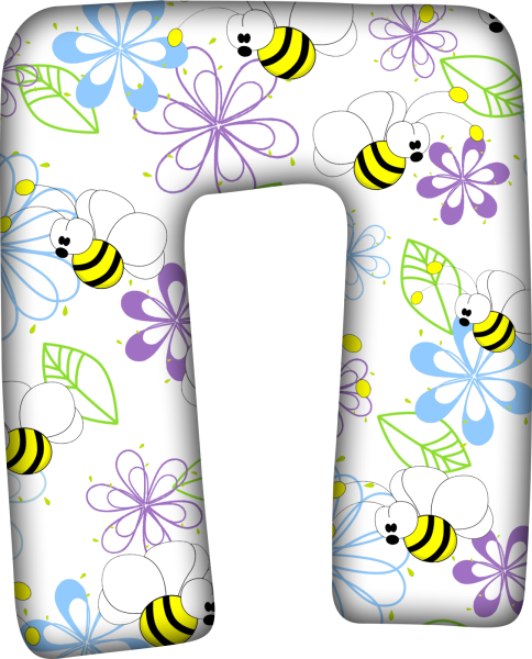 Буква п красная