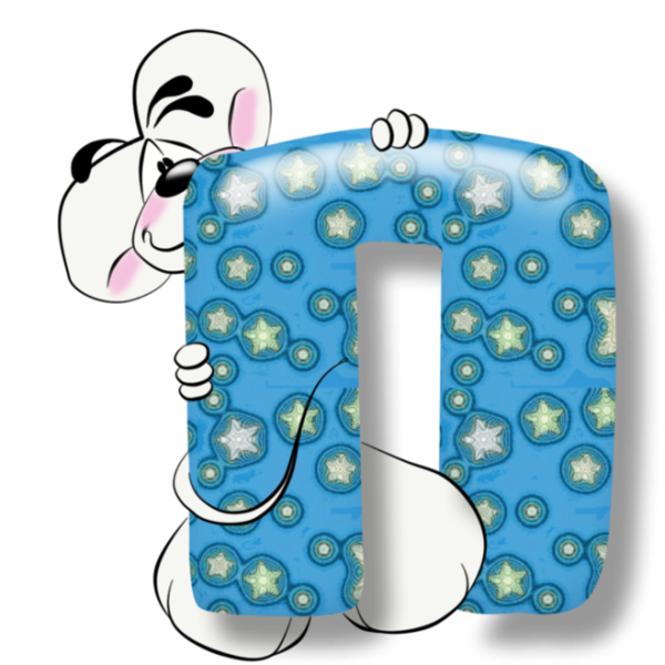 Расписная буква р