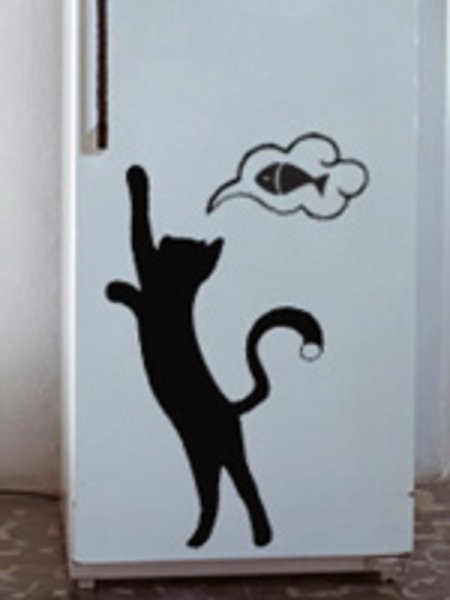 Трафареты для декора холодильника