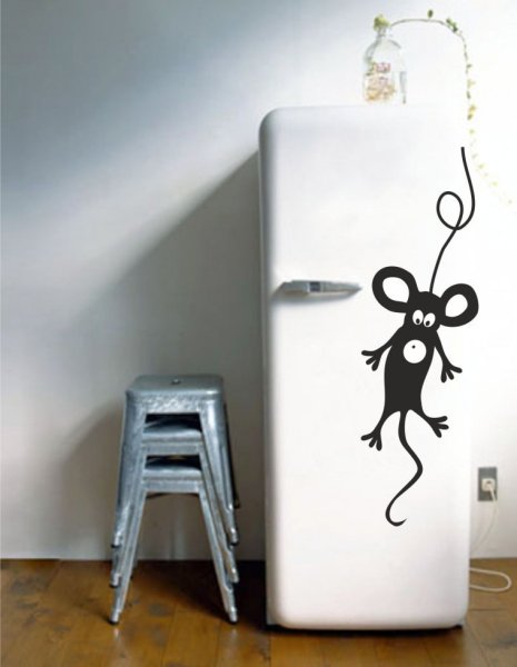 Наклейка на холодильник -паб