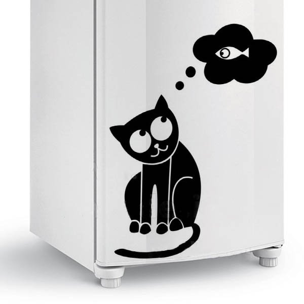 Рисунки на холодильнике маркером