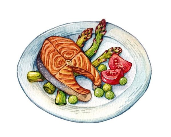 Картинки для срисовки еда