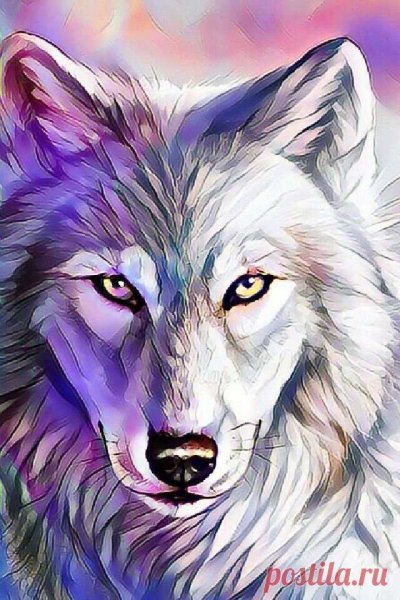 Морда волка фэнтези