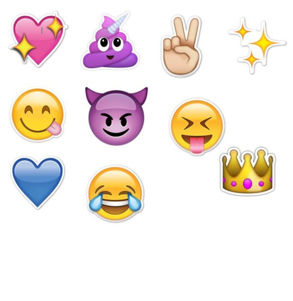 Фон из смайликов