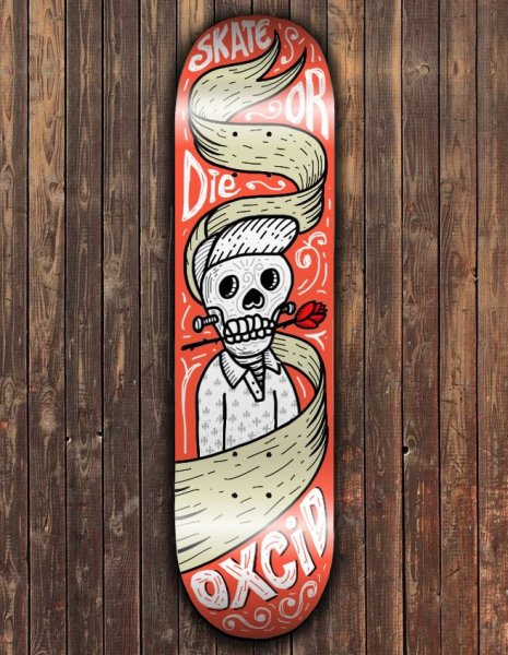 Разукрашенные скейты