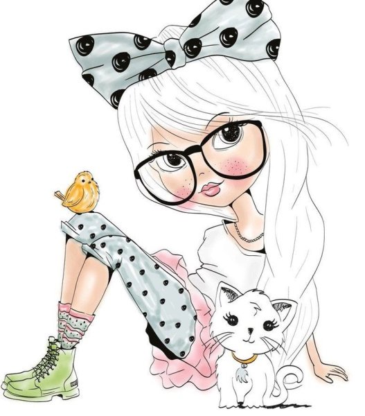 Сова рисунок для срисовки