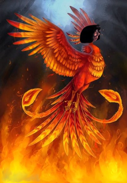 Симург птица Феникс