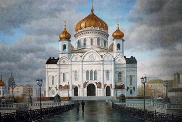 Рисунки храмов и церквей