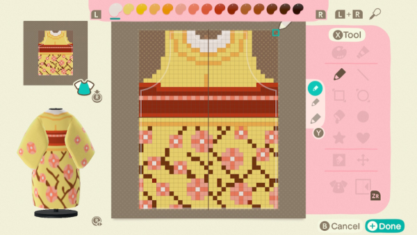 Кимоно animal Crossing