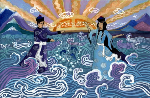 Байкал Ангара Енисей Легенда