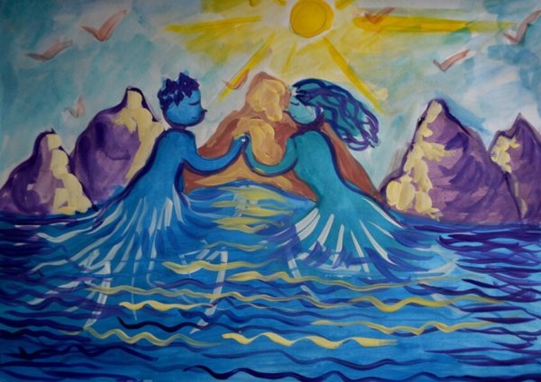 Ангара и Енисей Легенда