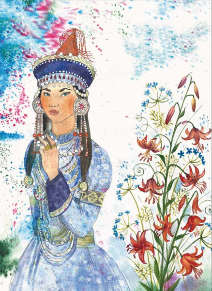 Красавица Ангара бурятская Легенда