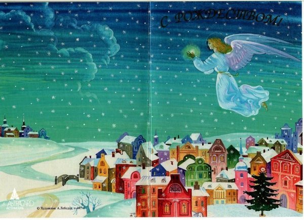 Рисунки на рождественскую тему