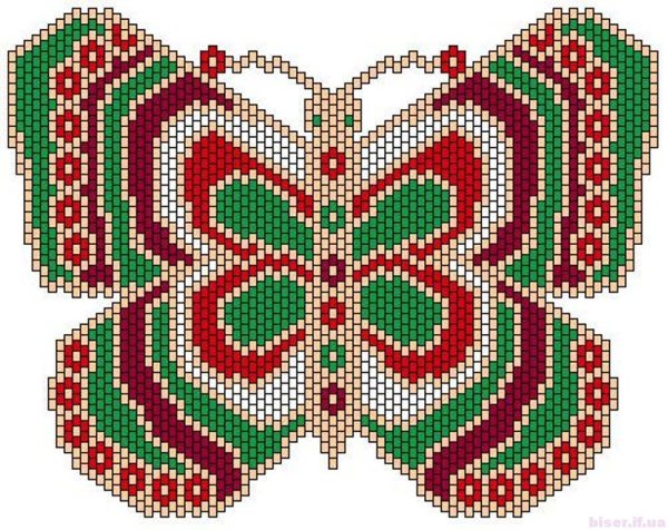 Орнаменты для вышивки бисером