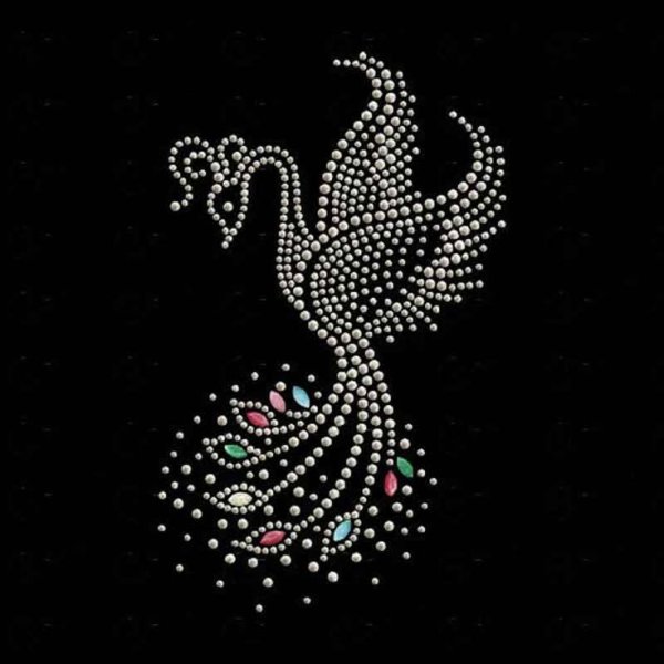 Трафарет для вышивки стразами